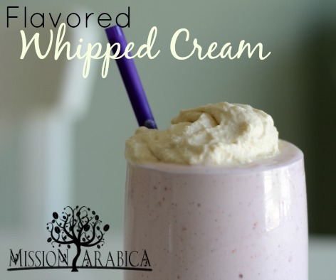 Flavored Whipped Cream fb