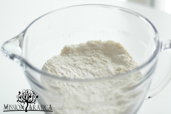 flour in bowl