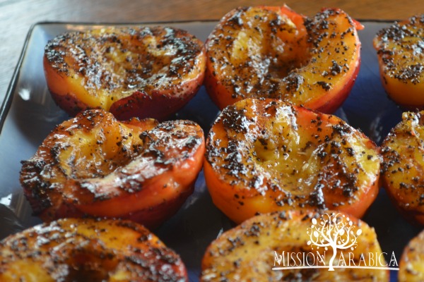 how to make grilled peaches